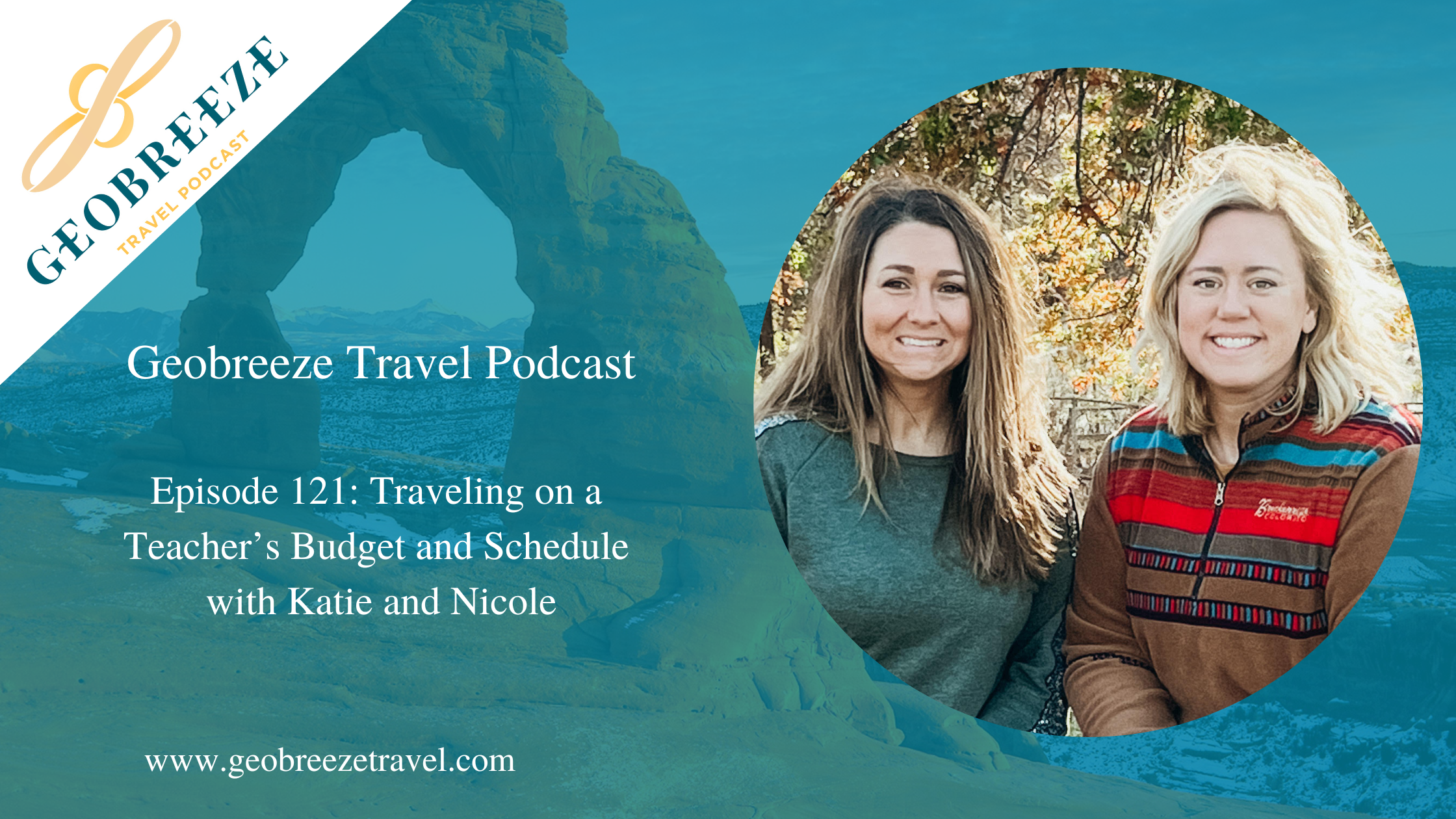 Episode 121: Traveling on a Teacher’s Budget and Schedule with Katie and Nicole